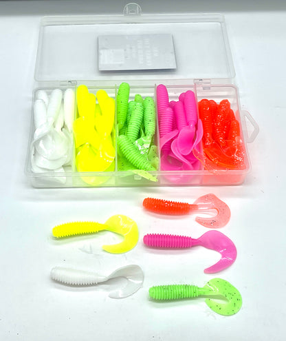 Soft Plastic Kits- 50Pcs